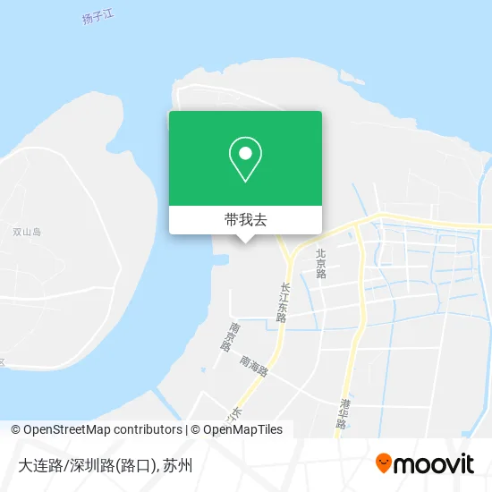 大连路/深圳路(路口)地图