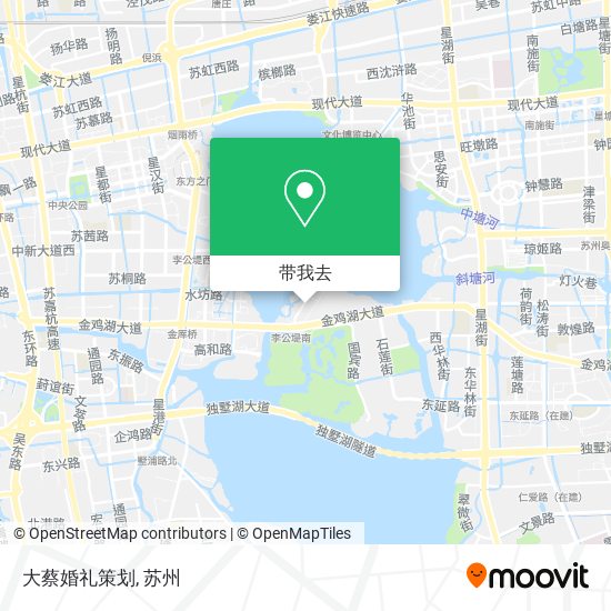大蔡婚礼策划地图