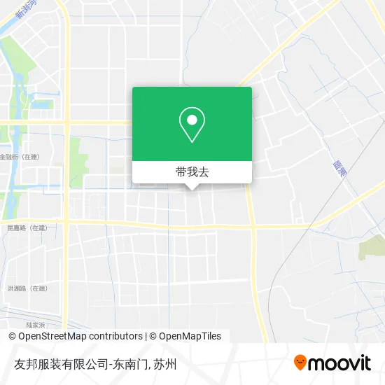 友邦服装有限公司-东南门地图