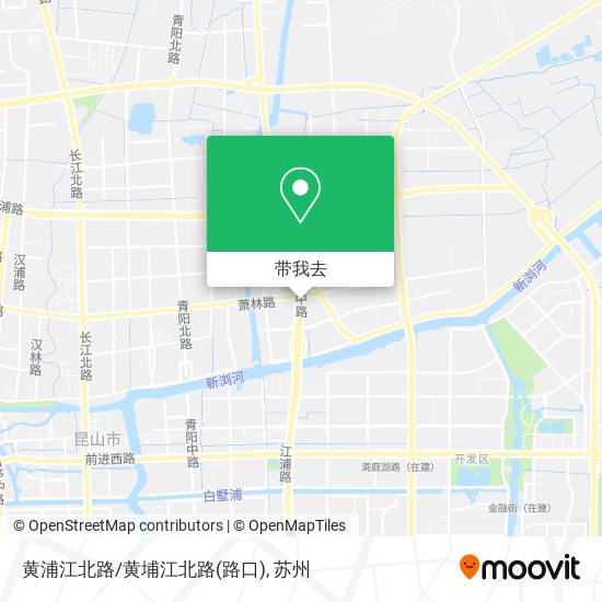 黄浦江北路/黄埔江北路(路口)地图