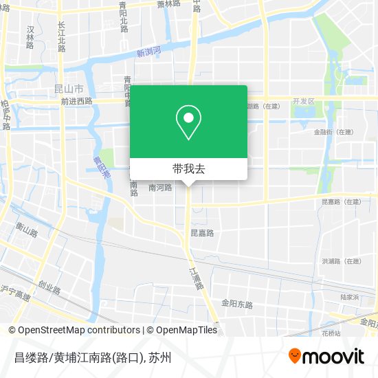 昌缕路/黄埔江南路(路口)地图