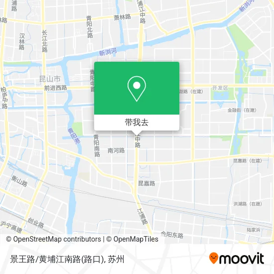 景王路/黄埔江南路(路口)地图