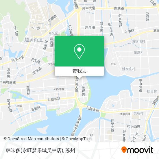 韩味多(永旺梦乐城吴中店)地图