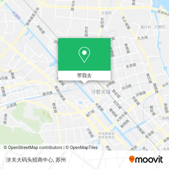 浒关大码头招商中心地图