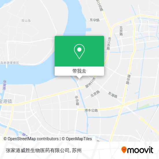 张家港威胜生物医药有限公司地图