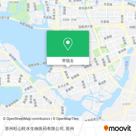 苏州旺山旺水生物医药有限公司地图