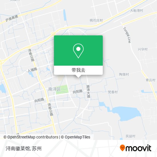 浔南徽菜馆地图
