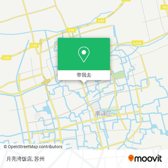 月亮湾饭店地图