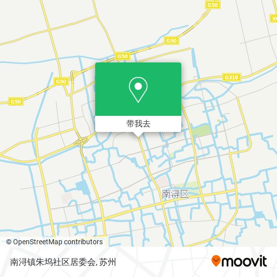 南浔镇朱坞社区居委会地图