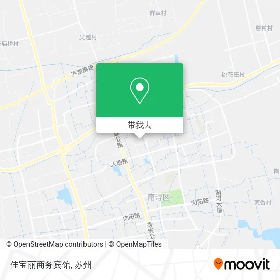 佳宝丽商务宾馆地图