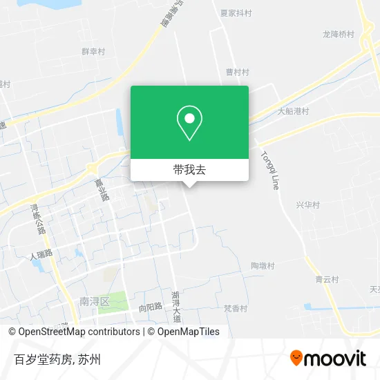 百岁堂药房地图