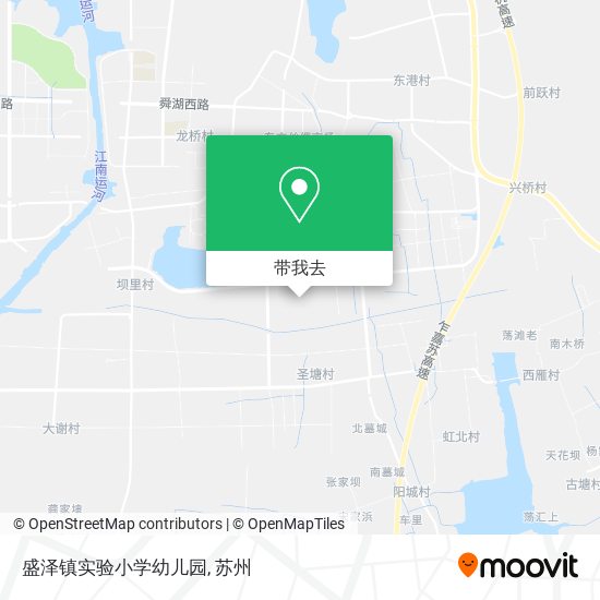 盛泽镇实验小学幼儿园地图