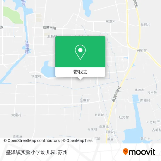 盛泽镇实验小学幼儿园地图