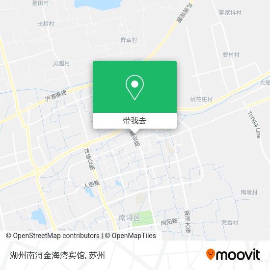 湖州南浔金海湾宾馆地图