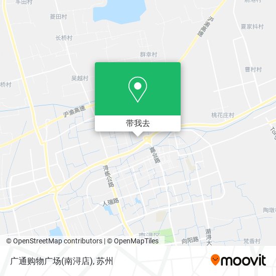 广通购物广场(南浔店)地图