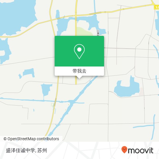 盛泽佳诚中学地图