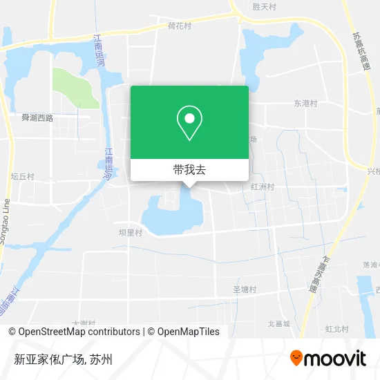 新亚家俬广场地图