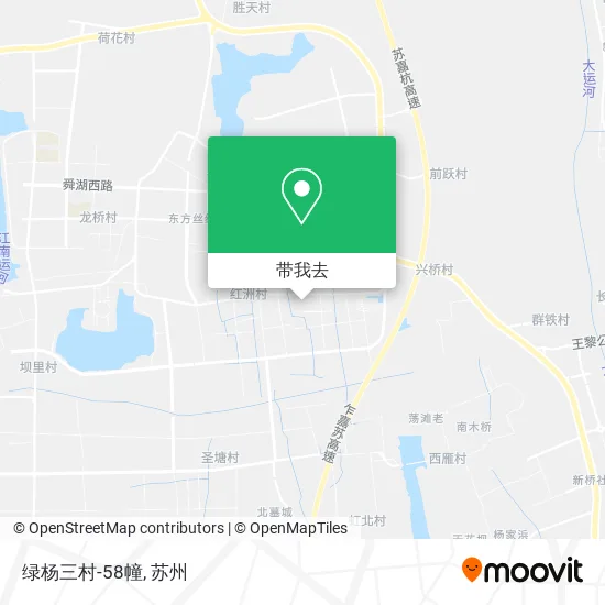 绿杨三村-58幢地图