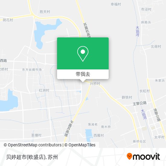 贝婷超市(欧盛店)地图