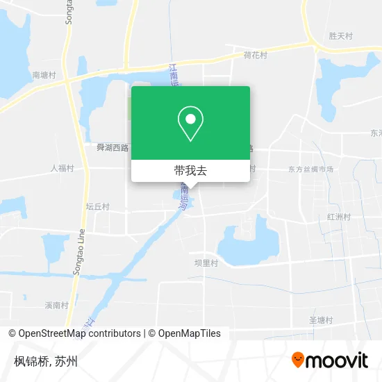 枫锦桥地图