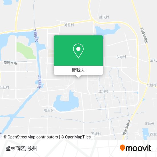 盛林商区地图