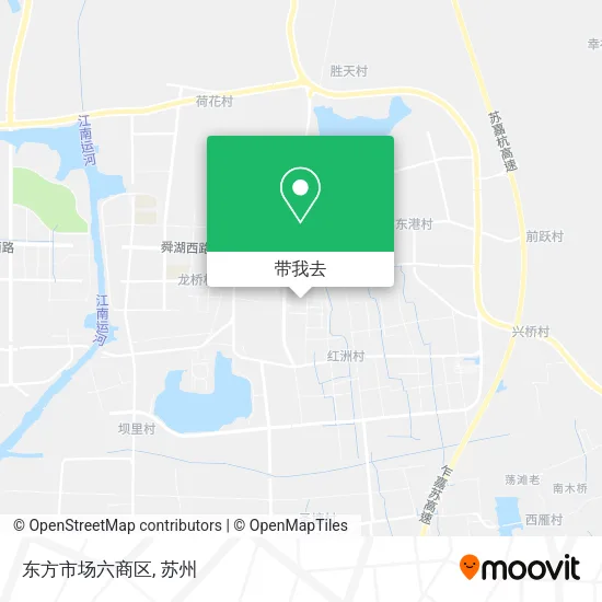东方市场六商区地图