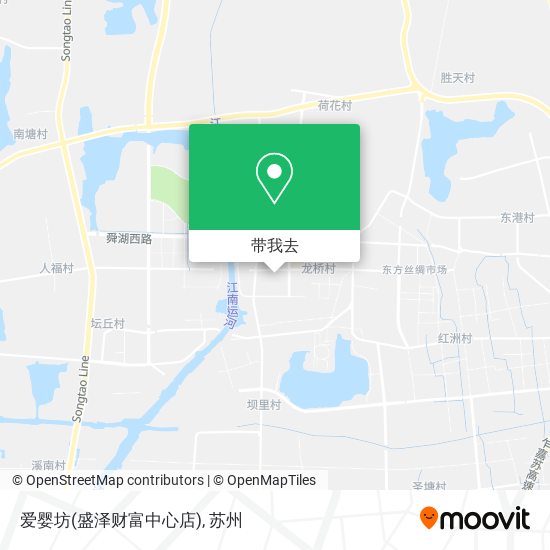 爱婴坊(盛泽财富中心店)地图