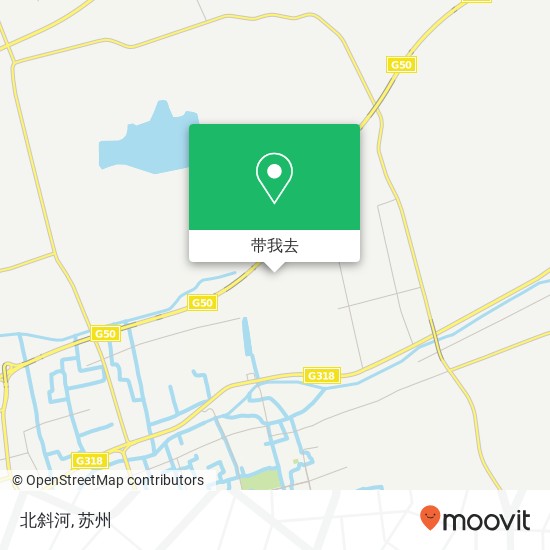 北斜河地图