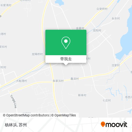 杨林浜地图