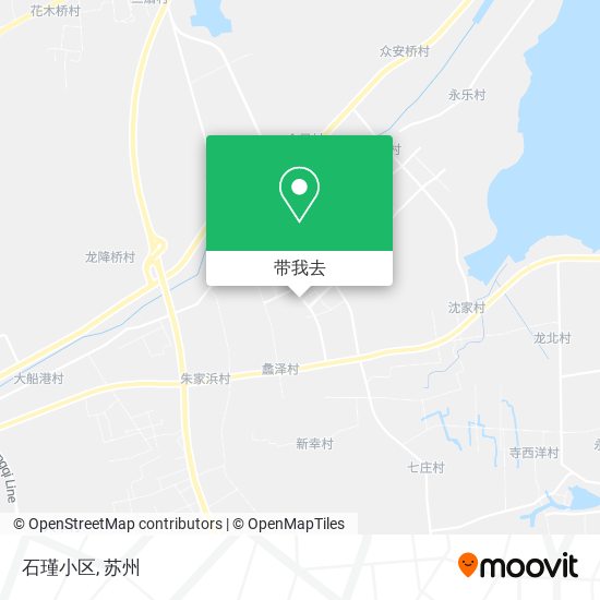 石瑾小区地图
