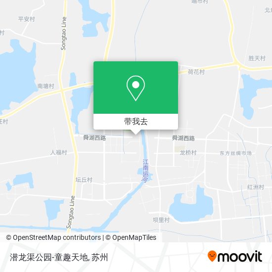 潜龙渠公园-童趣天地地图