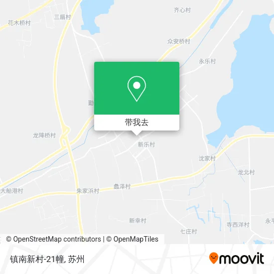 镇南新村-21幢地图