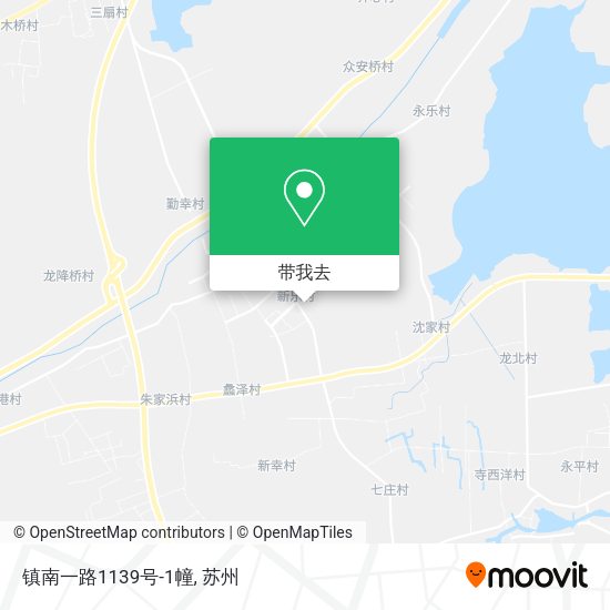 镇南一路1139号-1幢地图