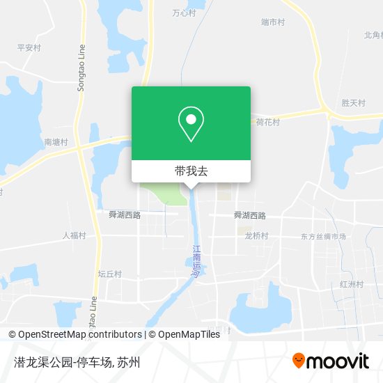 潜龙渠公园-停车场地图