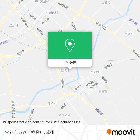 常熟市万达工模具厂地图