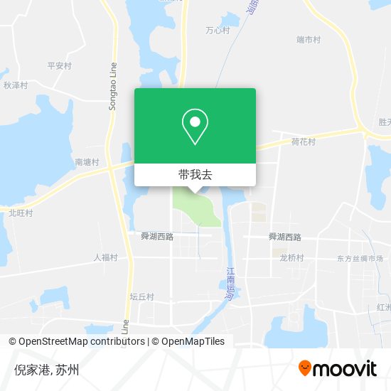 倪家港地图