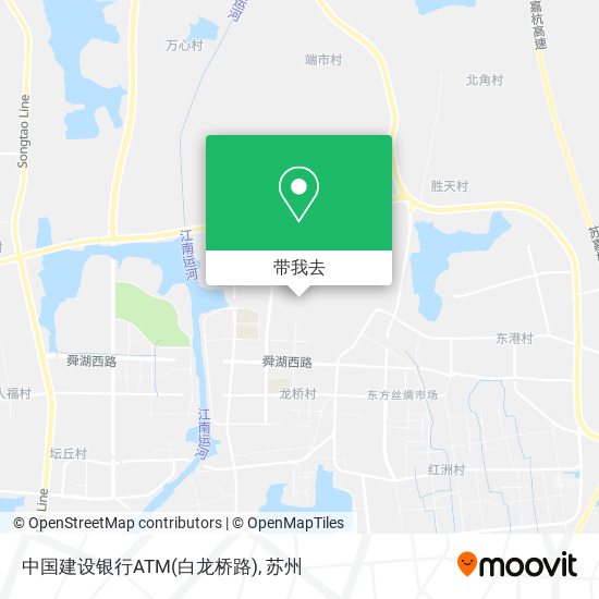 中国建设银行ATM(白龙桥路)地图