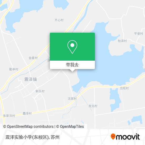 震泽实验小学(东校区)地图