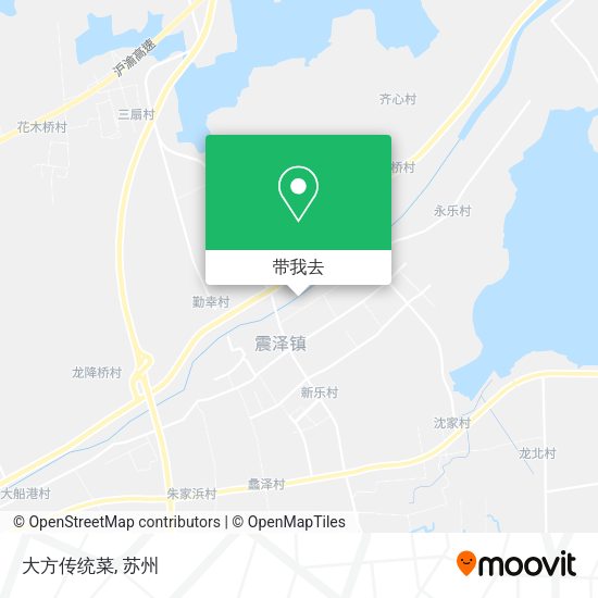 大方传统菜地图