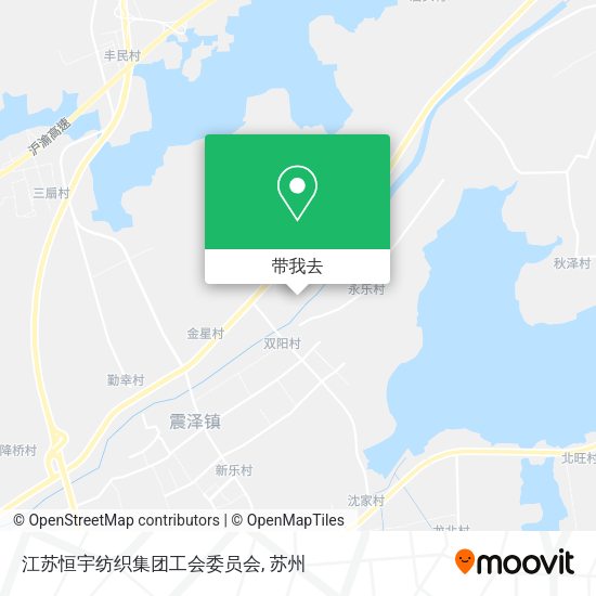 江苏恒宇纺织集团工会委员会地图