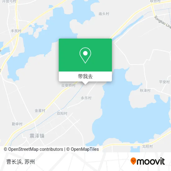 曹长浜地图