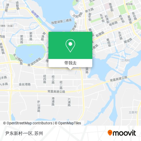 尹东新村-一区地图