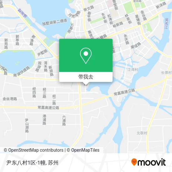 尹东八村1区-1幢地图