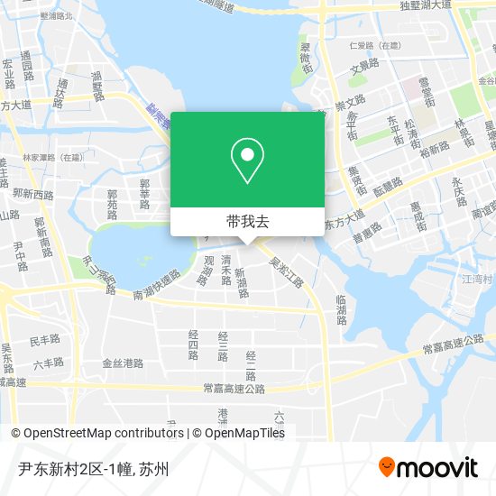 尹东新村2区-1幢地图