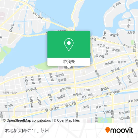 君地新大陆-西1门地图