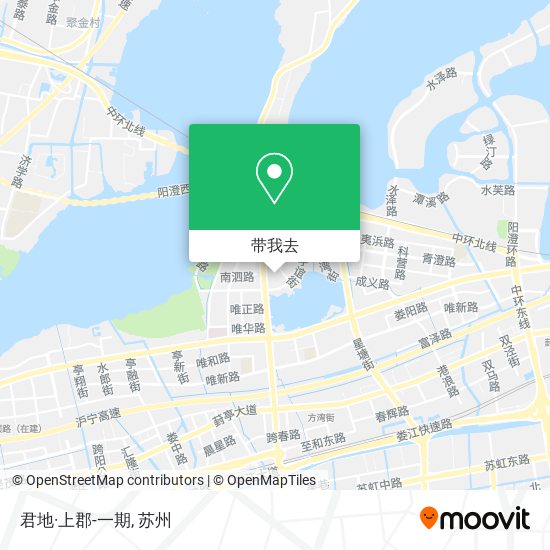 君地·上郡-一期地图