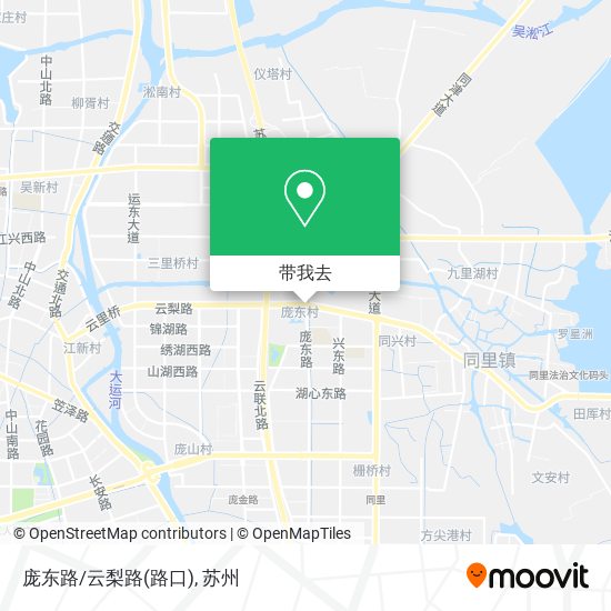 庞东路/云梨路(路口)地图