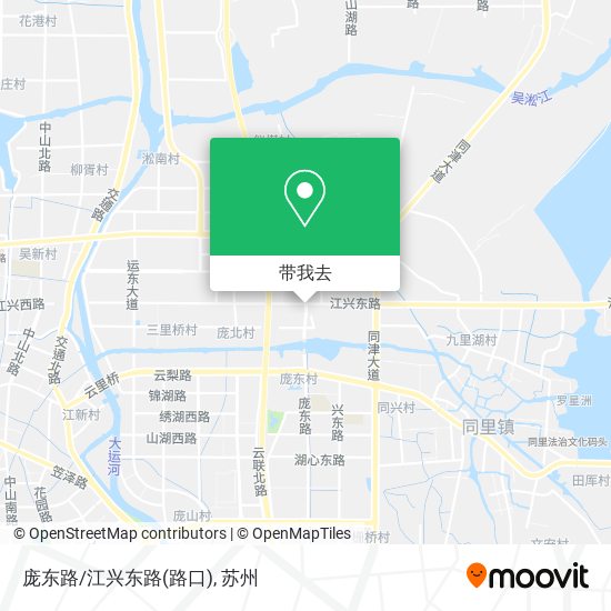 庞东路/江兴东路(路口)地图