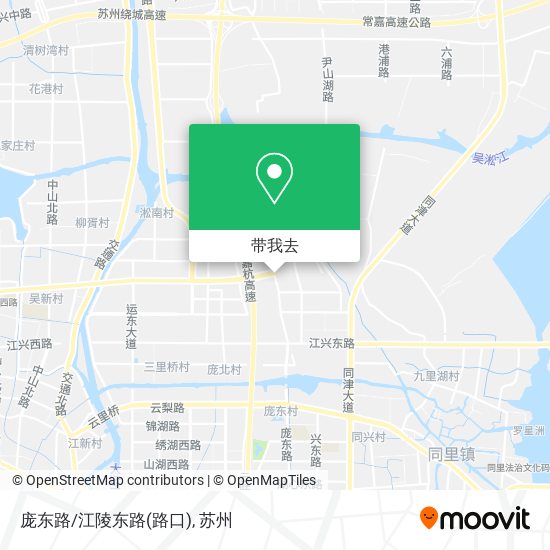 庞东路/江陵东路(路口)地图