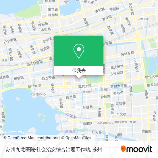 苏州九龙医院-社会治安综合治理工作站地图